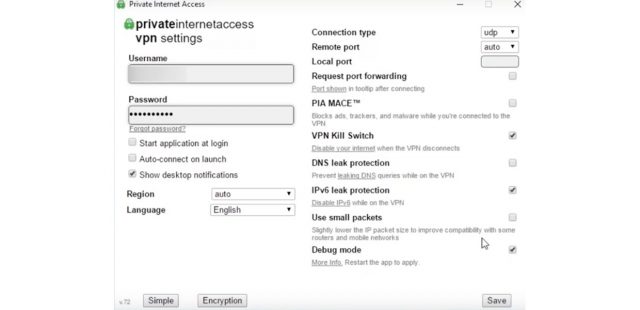 Private Internet Access VPN for streaming