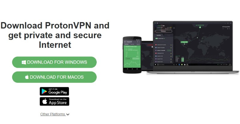 ProtonVPN: windows