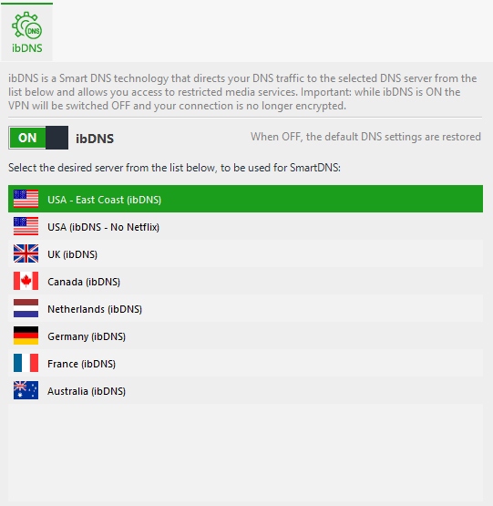 ibvpn for streaming 