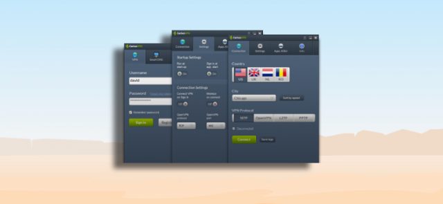 CactusVPN Settings