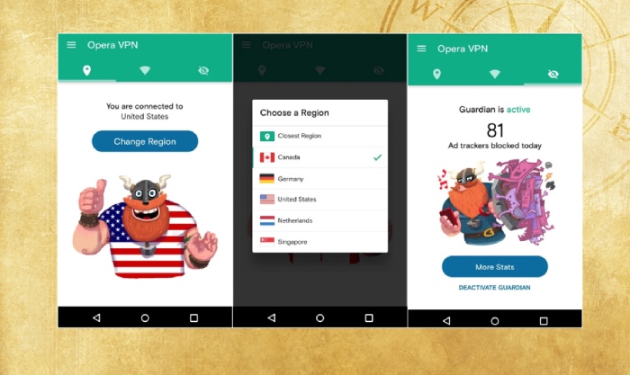 opera vpn