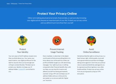 CactusVPN: internet security, online privacy